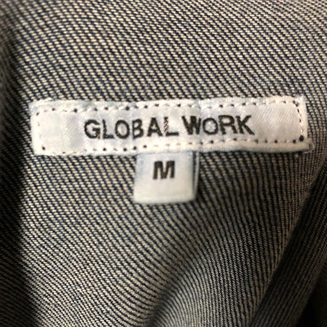 GLOBAL WORK(グローバルワーク)のGLOBAL WORK ブルーデニムワンピース レディースのワンピース(ひざ丈ワンピース)の商品写真