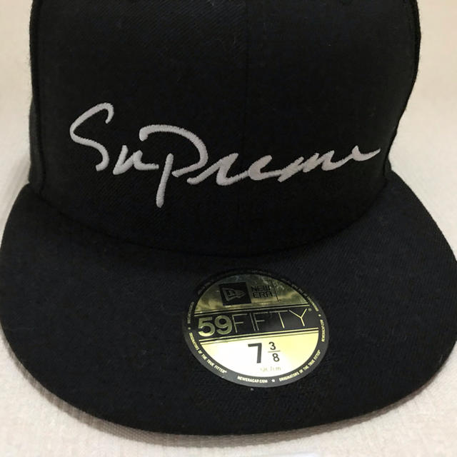 supreme×newera cap