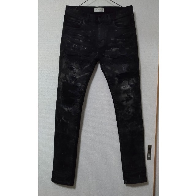 BALMAIN - FAITH CONNEXION DESTROY BLACK DENIMの通販 by メルメ's