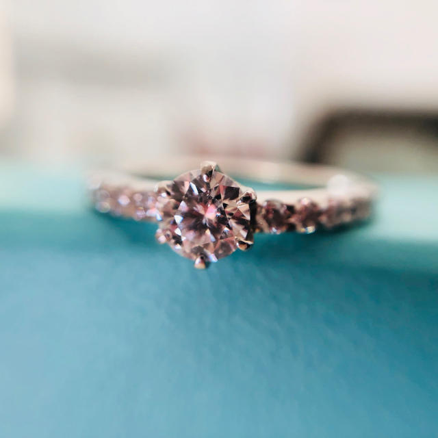 2月いっぱいの出品 0.438ct 3EX VVS2 ダイヤ リング 10号 レディースのアクセサリー(リング(指輪))の商品写真