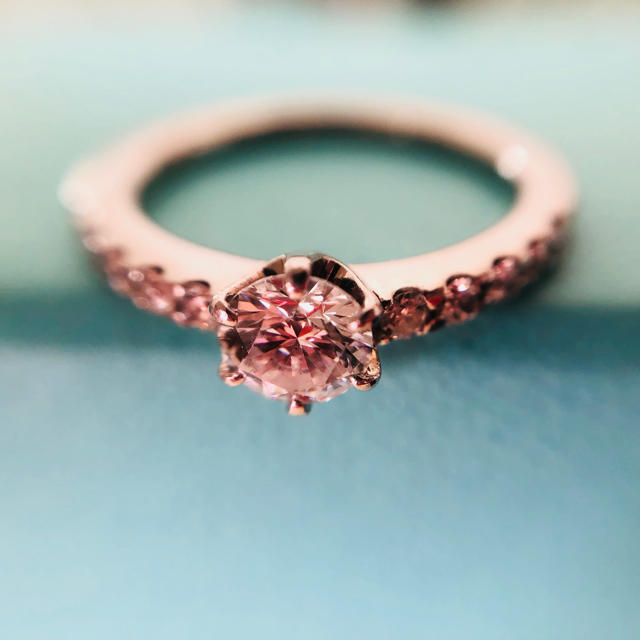 2月いっぱいの出品 0.438ct 3EX VVS2 ダイヤ リング 10号 レディースのアクセサリー(リング(指輪))の商品写真