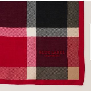 バーバリーブルーレーベル(BURBERRY BLUE LABEL)のブルーレーベルクレストブリッジ　チェックハンカチ未使用(ハンカチ)