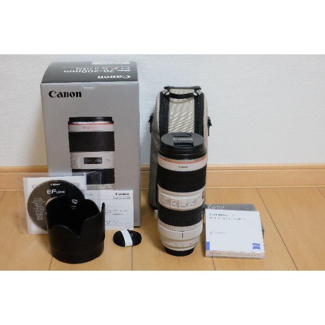 Canon(キヤノン)の(miri様専用) EF70-200mm F2.8L IS II USM  スマホ/家電/カメラのカメラ(レンズ(ズーム))の商品写真