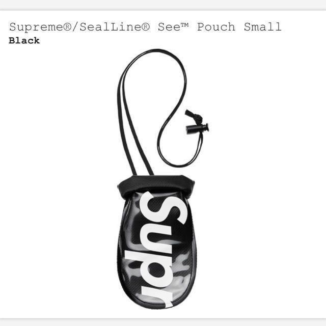 大小セット 黒 Supreme/SealLine See Pouch