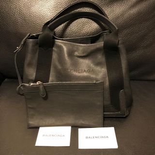 バレンシアガ(Balenciaga)のバレンシアガ  ネイビー カバス トート ショルダー リュック  国内正規品(トートバッグ)