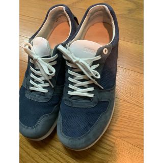 ビルケンシュトック(BIRKENSTOCK)の美品 ビルケンシュトック BIRKENSTOCK シンシナティ ネイビー 42(スニーカー)