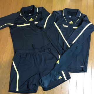 アディダス(adidas)の専用  アディダス レフリー イエローライン(ウェア)