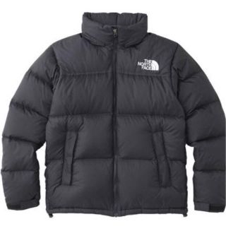 ザノースフェイス(THE NORTH FACE)の定価以下 THE NORTH FACE nuptse jacket 黒 M(ダウンジャケット)