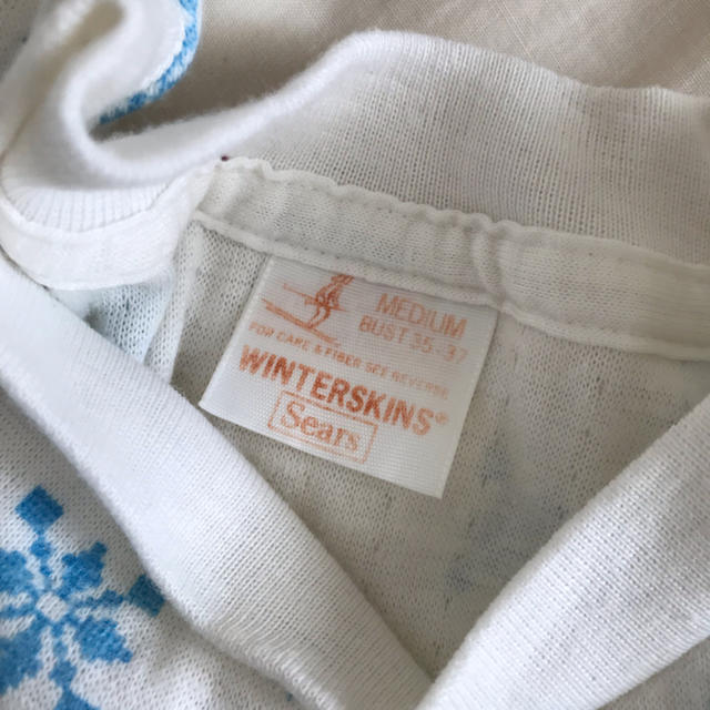 Lochie(ロキエ)のvintage 80s Sears winter thermal レディースのトップス(カットソー(長袖/七分))の商品写真