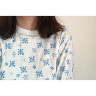 ロキエ(Lochie)のvintage 80s Sears winter thermal(カットソー(長袖/七分))