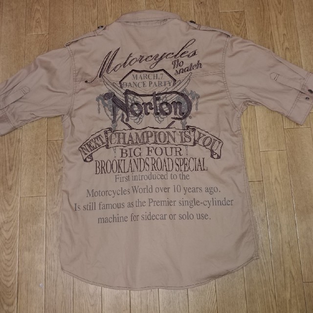 Norton(ノートン)のノートン　モーターサイクルズ　シャツ メンズのトップス(Tシャツ/カットソー(半袖/袖なし))の商品写真