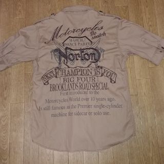 ノートン(Norton)のノートン　モーターサイクルズ　シャツ(Tシャツ/カットソー(半袖/袖なし))