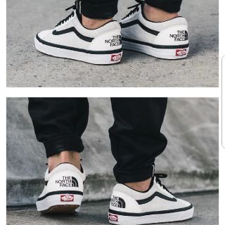 ザノースフェイス(THE NORTH FACE)のVANS ノースフェイスコラボオールドスクール27.5新品未使用(スニーカー)