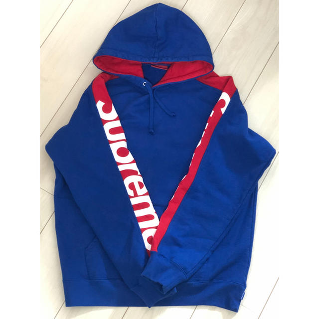 supreme sideline hooded サイドラインパーカー