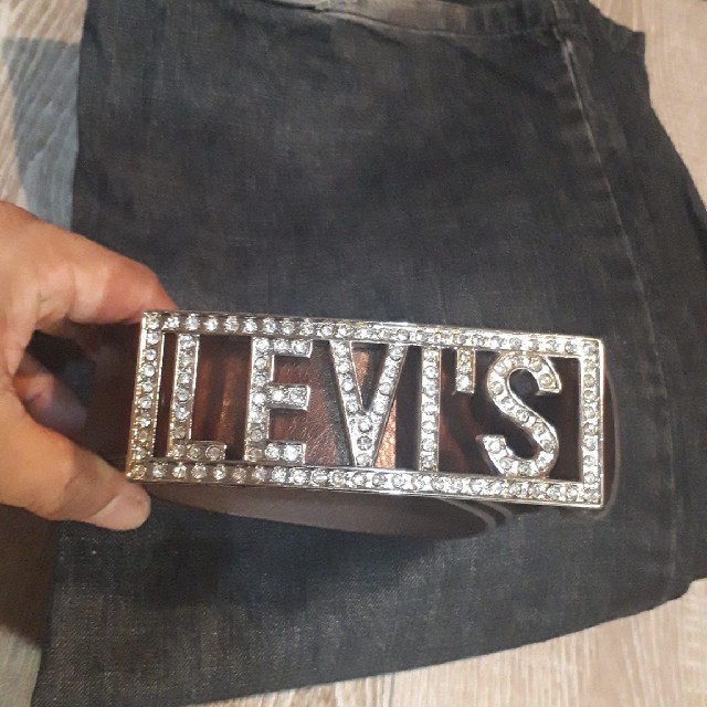 Levi's(リーバイス)の【新品　未使用】【デッドストック】リーバイス　ベルト　ブロンズブラウン メンズのファッション小物(ベルト)の商品写真