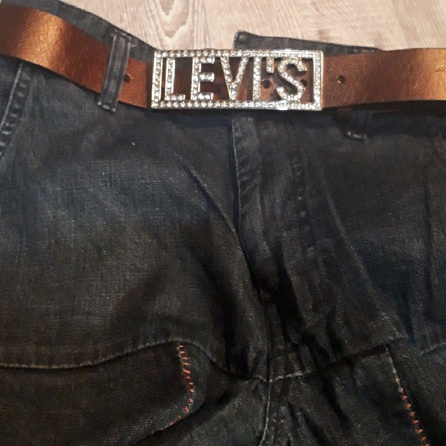 Levi's(リーバイス)の【新品　未使用】【デッドストック】リーバイス　ベルト　ブロンズブラウン メンズのファッション小物(ベルト)の商品写真