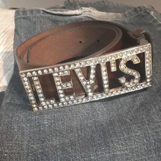 リーバイス(Levi's)の【新品　未使用】【デッドストック】リーバイス　ベルト　ブロンズブラウン(ベルト)