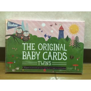 マイルストーン(milestone)のThe original baby cards 双子 ベビー写真カード(その他)