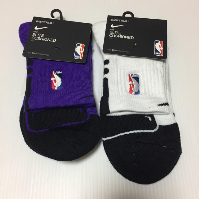 NIKE(ナイキ)のNIKE バスケットボール  NBA エリート ミッドソックス 25-27㎝ メンズのレッグウェア(ソックス)の商品写真