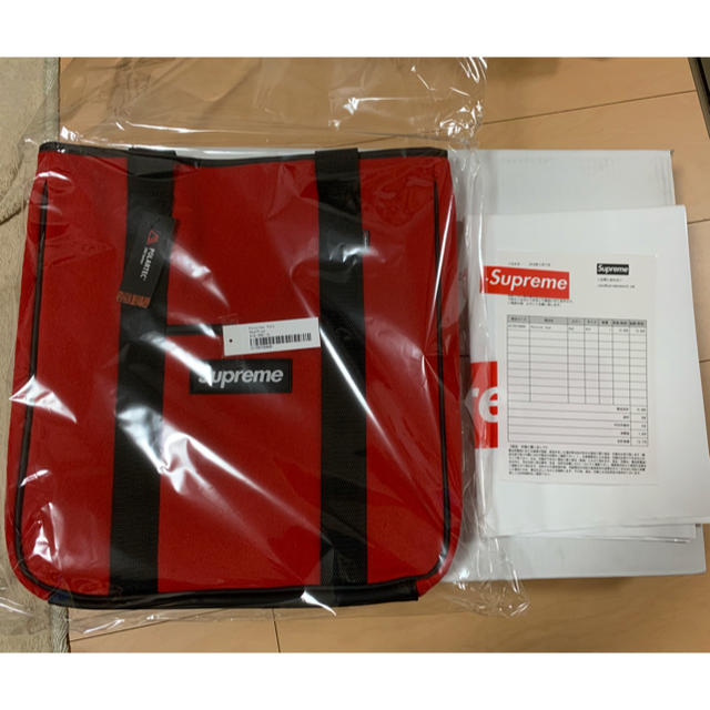 トートバッグsupreme Polartec Tote トートバック 20L レッド - トート