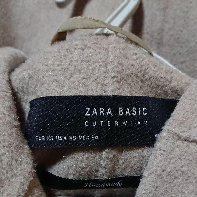 ZARA(ザラ)のZARA ロング ウール コート レディースのジャケット/アウター(ロングコート)の商品写真
