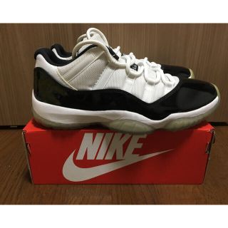 ナイキ(NIKE)の【air23様 専用】Air Jordan 11 retro low コンコルド(スニーカー)