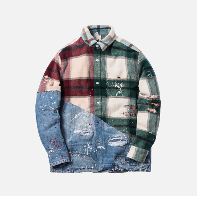 KITH×GREG LAUREN GINZA STUDIO SHIRTシャツ