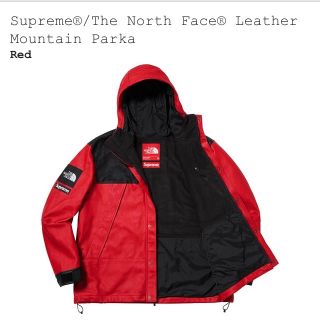 シュプリーム(Supreme)のSupreme × NORTH FACE(レザージャケット)