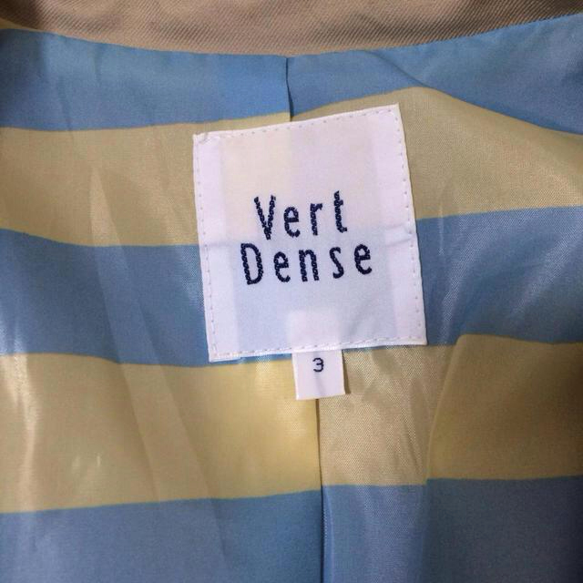 Vert Dense(ヴェールダンス)のスプリングコート レディースのジャケット/アウター(スプリングコート)の商品写真