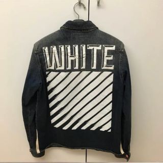 オフホワイト(OFF-WHITE)の最終値下げ 正規店購入off-whiteデニムジャケット(Gジャン/デニムジャケット)