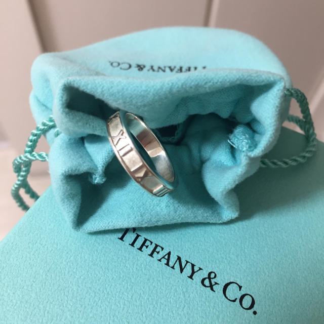 Tiffany & Co.(ティファニー)の【美品】ティファニー アトラス ナローリング レディースのアクセサリー(リング(指輪))の商品写真