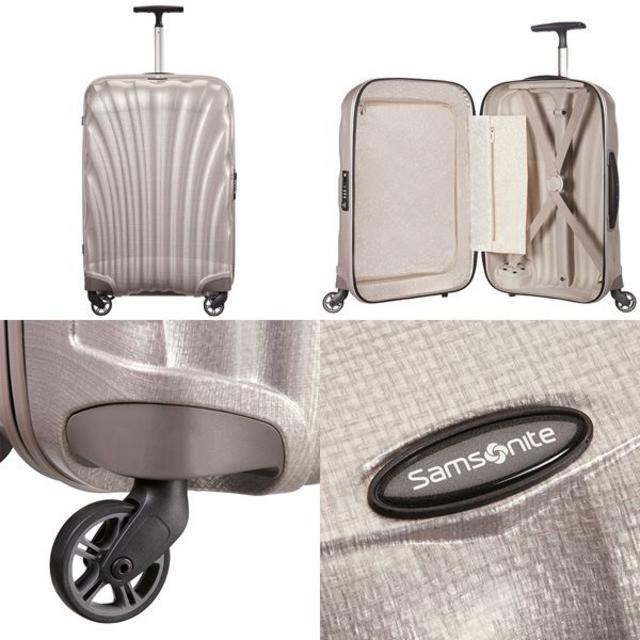 Samsonite(サムソナイト)の☆新品☆サムソナイトスーツケース 68L パール メンズのバッグ(トラベルバッグ/スーツケース)の商品写真