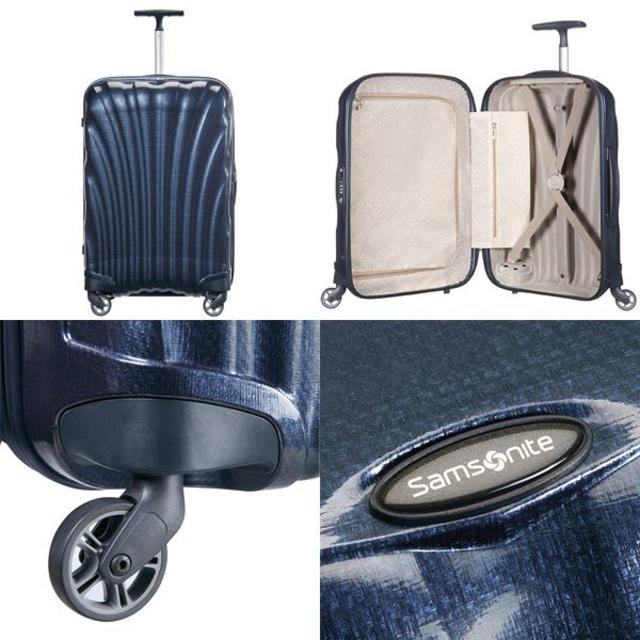 Samsonite(サムソナイト)の☆新品☆サムソナイトスーツケース 94L ミッドナイトブルー メンズのバッグ(トラベルバッグ/スーツケース)の商品写真