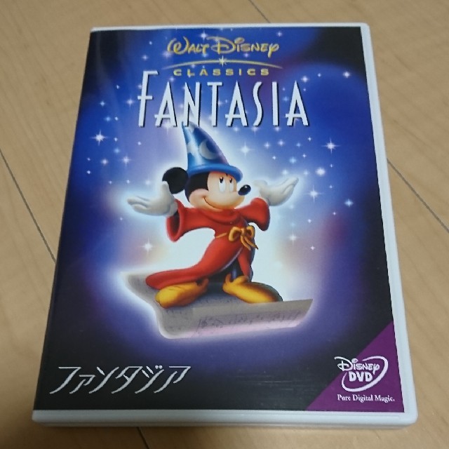 Disney(ディズニー)のdisney「FANTASIA」 DVD エンタメ/ホビーのDVD/ブルーレイ(キッズ/ファミリー)の商品写真