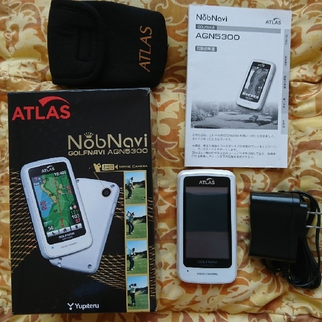 Yupiteru(ユピテル)のGPSナビ　ATLAS NobNavi AGN5300 スポーツ/アウトドアのゴルフ(その他)の商品写真