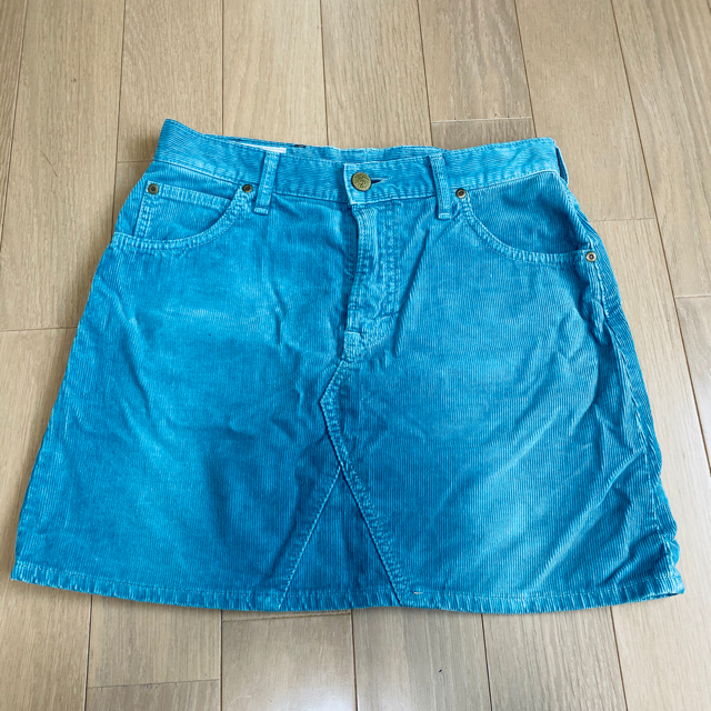 Lee(リー)のLeeコーデュロイスカート レディースのスカート(ミニスカート)の商品写真