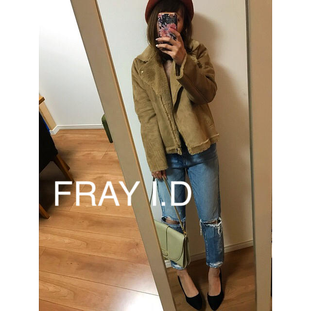 FRAY I.D(フレイアイディー)の☆FRAY I.D☆フレイアイディー  ダメージデニム レディースのパンツ(デニム/ジーンズ)の商品写真