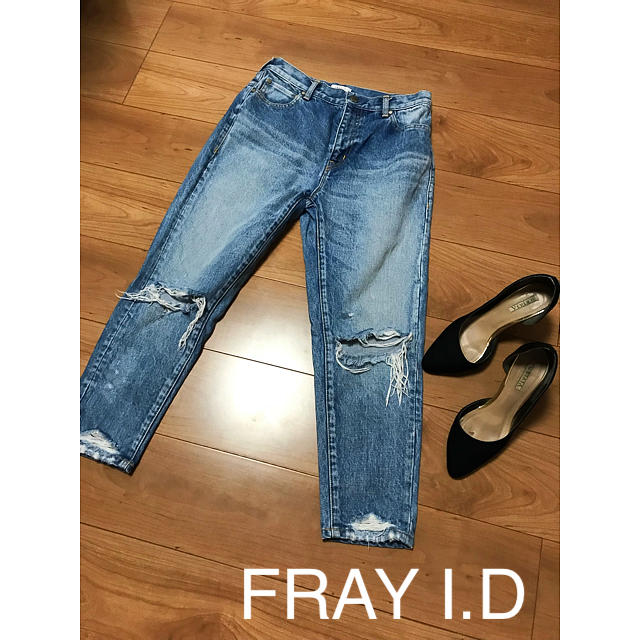 FRAY I.D(フレイアイディー)の☆FRAY I.D☆フレイアイディー  ダメージデニム レディースのパンツ(デニム/ジーンズ)の商品写真