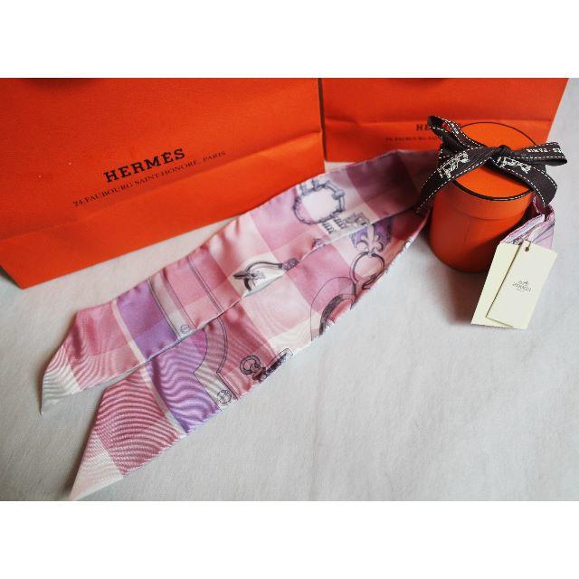 Hermes HERMES☆♡未使用同様ツイリー2018年☆付属品完備♡