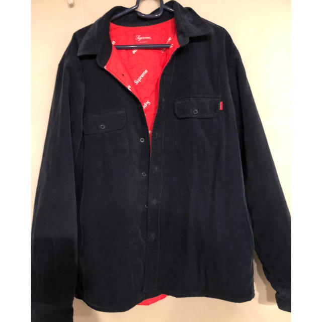 Supreme - Supreme 17AW Corduroy Quilted Shirt Mの通販 by shun's ...