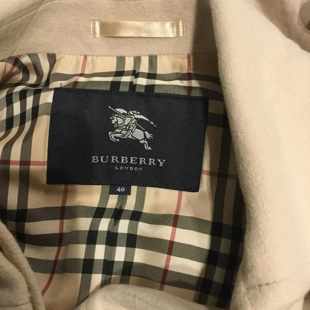 BURBERRY(バーバリー)のバーバリー アンゴラ ハーフコート レディースのジャケット/アウター(ロングコート)の商品写真