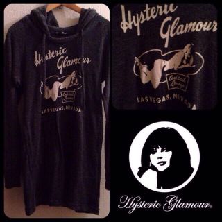 ヒステリックグラマー(HYSTERIC GLAMOUR)のHYSパーカーワンピ^o^(ミニワンピース)