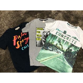 エイチアンドエム(H&M)のH&MエイチアンドエムTシャツ3枚まとめ売り(Tシャツ/カットソー)