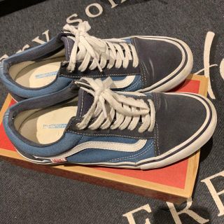 ヴァンズ(VANS)のVANS スニーカー Vans Old Skool Pro Navy/Blue(スニーカー)