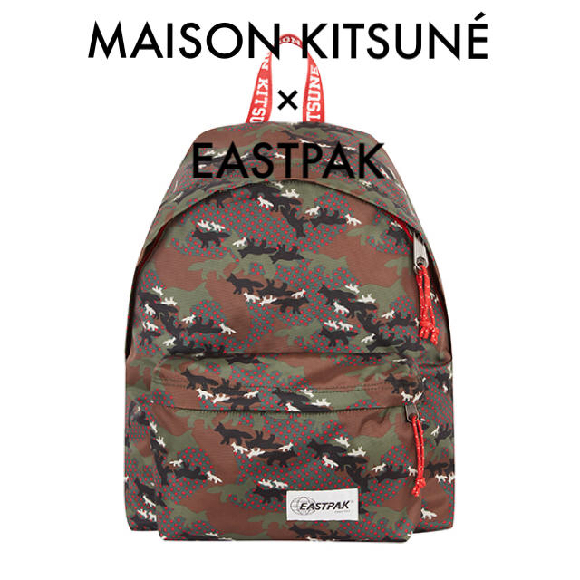 MAISON KITSUNE'(メゾンキツネ)の【新品】MAISON KITSUNÉ × EASTPAK リュック バックパック レディースのバッグ(リュック/バックパック)の商品写真