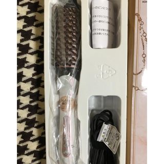 テスコム(TESCOM)のホットブラシアイロン新品(ヘアアイロン)