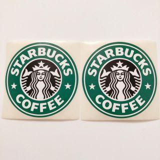 スターバックスコーヒー(Starbucks Coffee)のあおちゃん様専用【正規品】スターバックス 旧ロゴ シール ステッカー 3枚セット(シール)