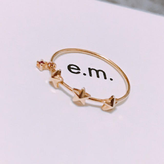 little emblem(リトルエンブレム)の‎⋆RBN様専用‎⋆e.m. little emblem ピンキーリング リング レディースのアクセサリー(リング(指輪))の商品写真