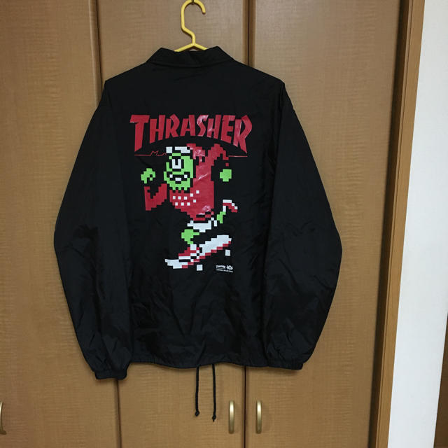 THRASHER(スラッシャー)のthrasher コーチジャケット ロリクレ メンズのジャケット/アウター(ナイロンジャケット)の商品写真