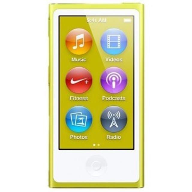 新品未使用☆ iPod nano 7世代 16GB MD476J イエロー